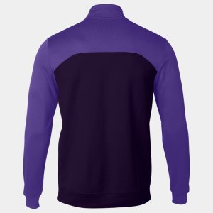 JOMA WINNER II FULL ZIP SWEATSHIRT PURPLE