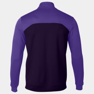 JOMA WINNER II FULL ZIP SWEATSHIRT PURPLE