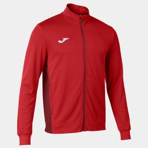 JOMA WINNER II FULL ZIP SWEATSHIRT RED