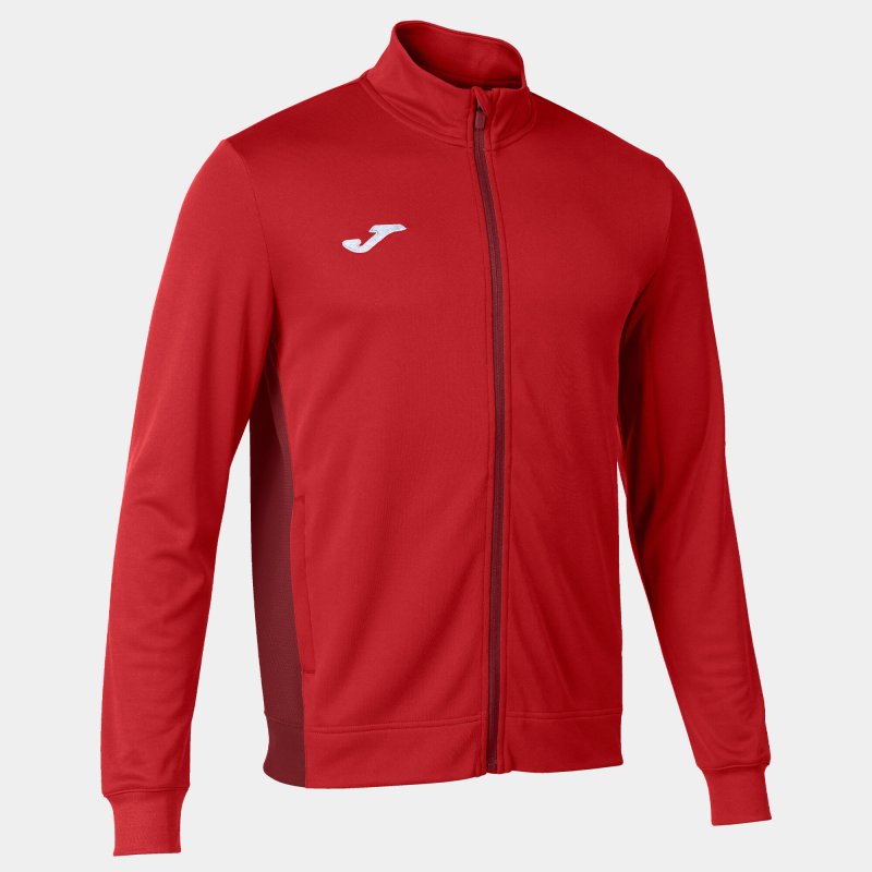 JOMA WINNER II FULL ZIP SWEATSHIRT RED