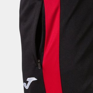 JOMA ECO CHAMPIONSHIP TRACKSUIT BLACK RED
