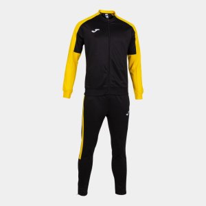 JOMA ECO CHAMPIONSHIP TRACKSUIT BLACK YELLOW