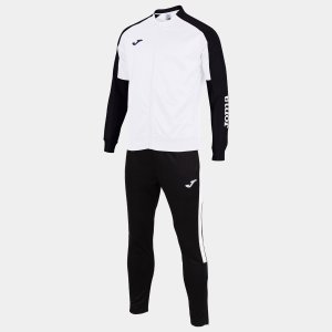 JOMA ECO CHAMPIONSHIP TRACKSUIT WHITE BLACK