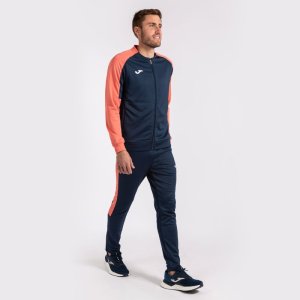 JOMA ECO CHAMPIONSHIP TRACKSUIT NAVY FLUOR ORANGE