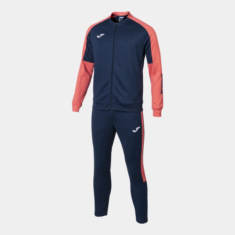 JOMA ECO CHAMPIONSHIP TRACKSUIT NAVY FLUOR ORANGE