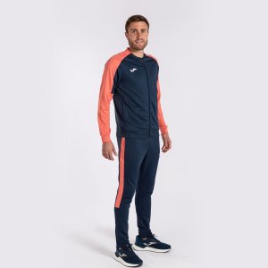 JOMA ECO CHAMPIONSHIP TRACKSUIT NAVY FLUOR ORANGE