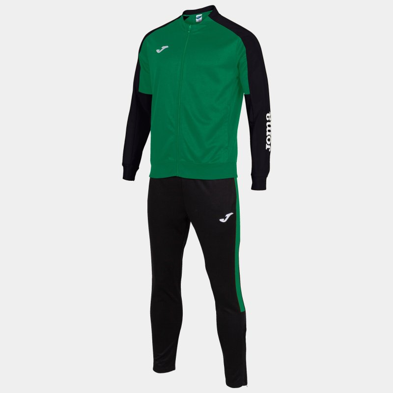 JOMA ECO CHAMPIONSHIP TRACKSUIT GREEN BLACK