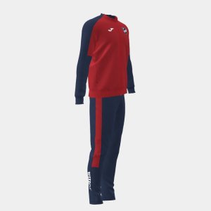 JOMA ECO CHAMPIONSHIP TRACKSUIT RED NAVY