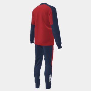 JOMA ECO CHAMPIONSHIP TRACKSUIT RED NAVY