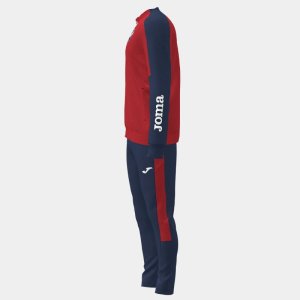 JOMA ECO CHAMPIONSHIP TRACKSUIT RED NAVY