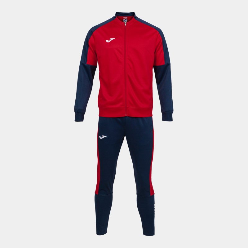 JOMA ECO CHAMPIONSHIP TRACKSUIT RED NAVY