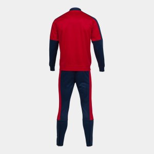 JOMA ECO CHAMPIONSHIP TRACKSUIT RED NAVY