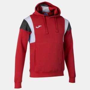 JOMA CONFORT III HOODIE RED
