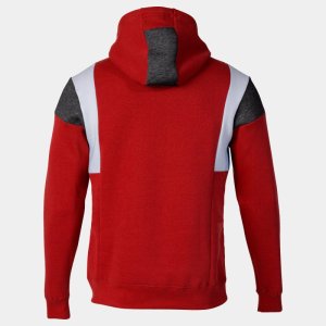 JOMA CONFORT III HOODIE RED