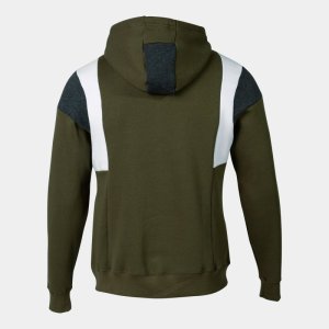 JOMA CONFORT III ZIP-UP HOODIE KHAKI