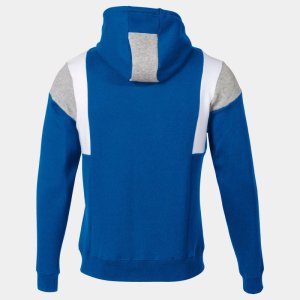 JOMA CONFORT III ZIP-UP HOODIE ROYAL