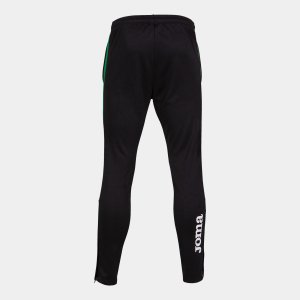 JOMA ECO CHAMPIONSHIP LONG PANTS BLACK GREEN