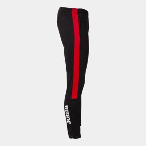 JOMA ECO CHAMPIONSHIP LONG PANTS BLACK RED
