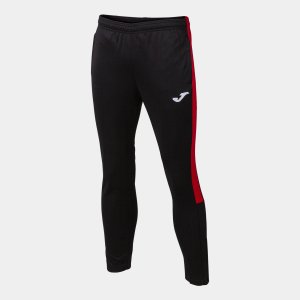 JOMA ECO CHAMPIONSHIP LONG PANTS BLACK RED