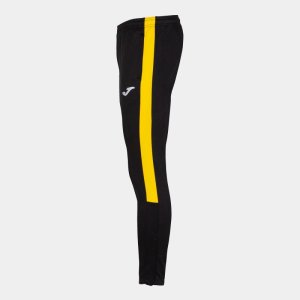 JOMA ECO CHAMPIONSHIP LONG PANTS BLACK YELLOW