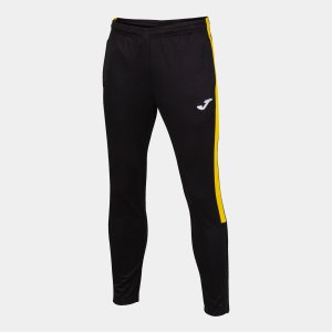JOMA ECO CHAMPIONSHIP LONG PANTS BLACK YELLOW