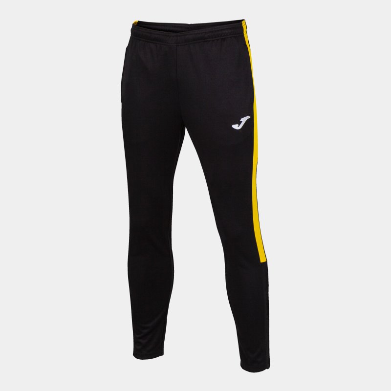 JOMA ECO CHAMPIONSHIP LONG PANTS BLACK YELLOW