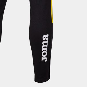 JOMA ECO CHAMPIONSHIP LONG PANTS BLACK YELLOW