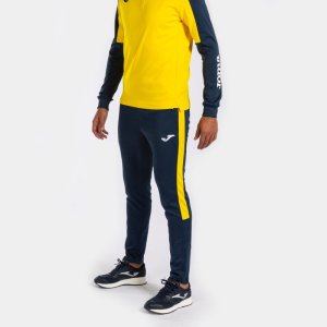 JOMA ECO CHAMPIONSHIP LONG PANTS NAVY YELLOW