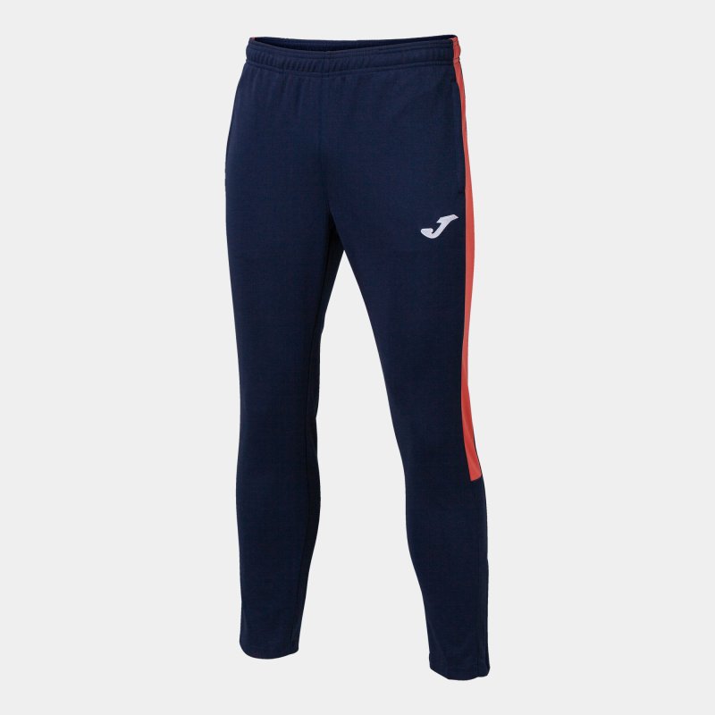 JOMA ECO CHAMPIONSHIP LONG PANTS NAVY FLUOR ORANGE