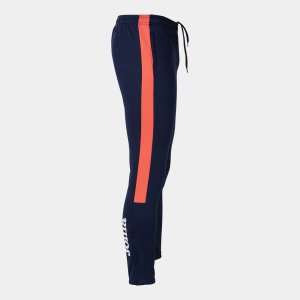 JOMA ECO CHAMPIONSHIP LONG PANTS NAVY FLUOR ORANGE