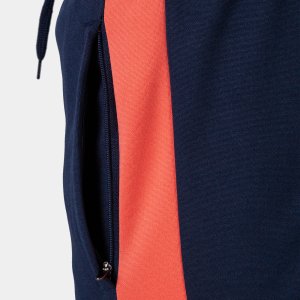 JOMA ECO CHAMPIONSHIP LONG PANTS NAVY FLUOR ORANGE
