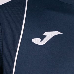 JOMA CHAMPIONSHIP VII SHORT SLEEVE T-SHIRT NAVY WHITE