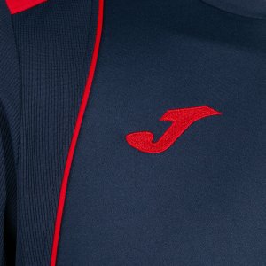 JOMA CHAMPIONSHIP VII SHORT SLEEVE T-SHIRT NAVY RED