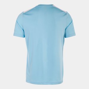 JOMA CHAMPIONSHIP VII SHORT SLEEVE T-SHIRT SKY BLUE WHITE