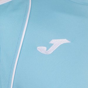 JOMA CHAMPIONSHIP VII SHORT SLEEVE T-SHIRT SKY BLUE WHITE