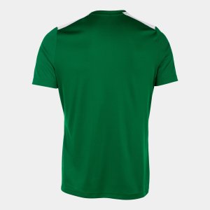 JOMA CHAMPIONSHIP VII SHORT SLEEVE T-SHIRT GREEN WHITE