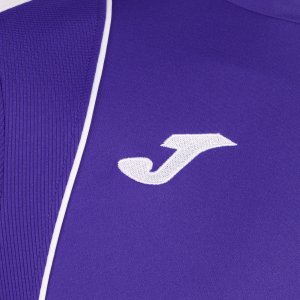 JOMA CHAMPIONSHIP VII SHORT SLEEVE T-SHIRT PURPLE WHITE