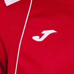 JOMA CHAMPIONSHIP VII SHORT SLEEVE T-SHIRT RED WHITE