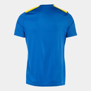 JOMA CHAMPIONSHIP VII SHORT SLEEVE T-SHIRT ROYAL YELLOW