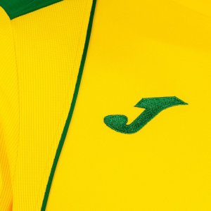 JOMA CHAMPIONSHIP VII SHORT SLEEVE T-SHIRT YELLOW GREEN