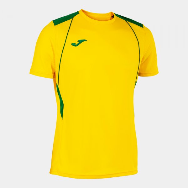 JOMA CHAMPIONSHIP VII SHORT SLEEVE T-SHIRT YELLOW GREEN