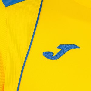 JOMA CHAMPIONSHIP VII SHORT SLEEVE T-SHIRT YELLOW-ROYAL BLUE