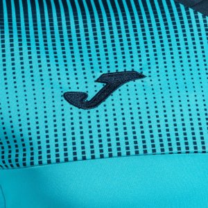JOMA ECO SUPERNOVA SHORT SLEEVE T-SHIRT FLUOR TURQUOISE-NAVY