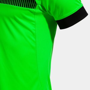 JOMA ECO SUPERNOVA SHORT SLEEVE T-SHIRT FLUOR GREEN BLACK