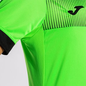 JOMA ECO SUPERNOVA SHORT SLEEVE T-SHIRT FLUOR GREEN BLACK