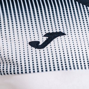 JOMA ECO SUPERNOVA SHORT SLEEVE T-SHIRT WHITE NAVY