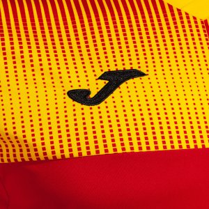 JOMA ECO SUPERNOVA SHORT SLEEVE T-SHIRT RED YELLOW