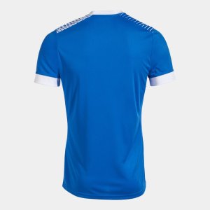 JOMA ECO SUPERNOVA SHORT SLEEVE T-SHIRT ROYAL WHITE