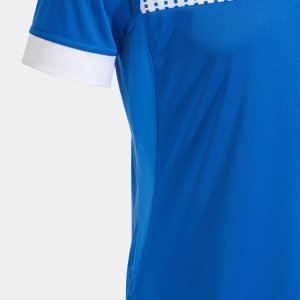 JOMA ECO SUPERNOVA SHORT SLEEVE T-SHIRT ROYAL WHITE