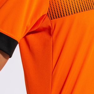 JOMA ECO SUPERNOVA SHORT SLEEVE T-SHIRT ORANGE BLACK